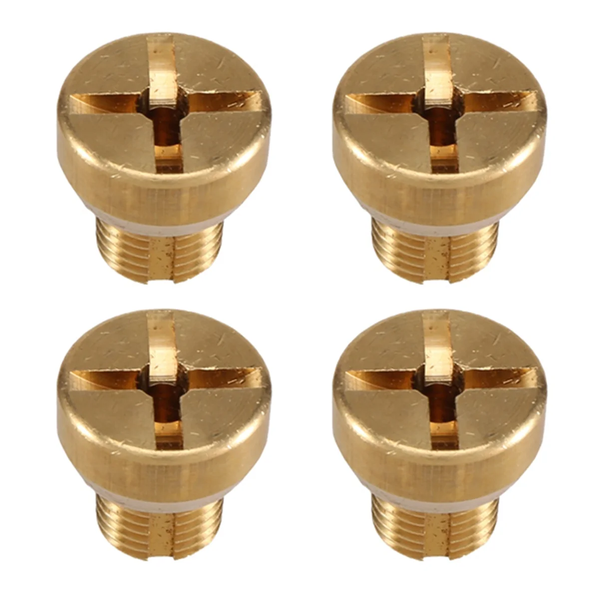 17111712788 Radiator Overflow Coolant Expansion Tank Bleeder Screw Gold for E36 E39 E46 Etc.