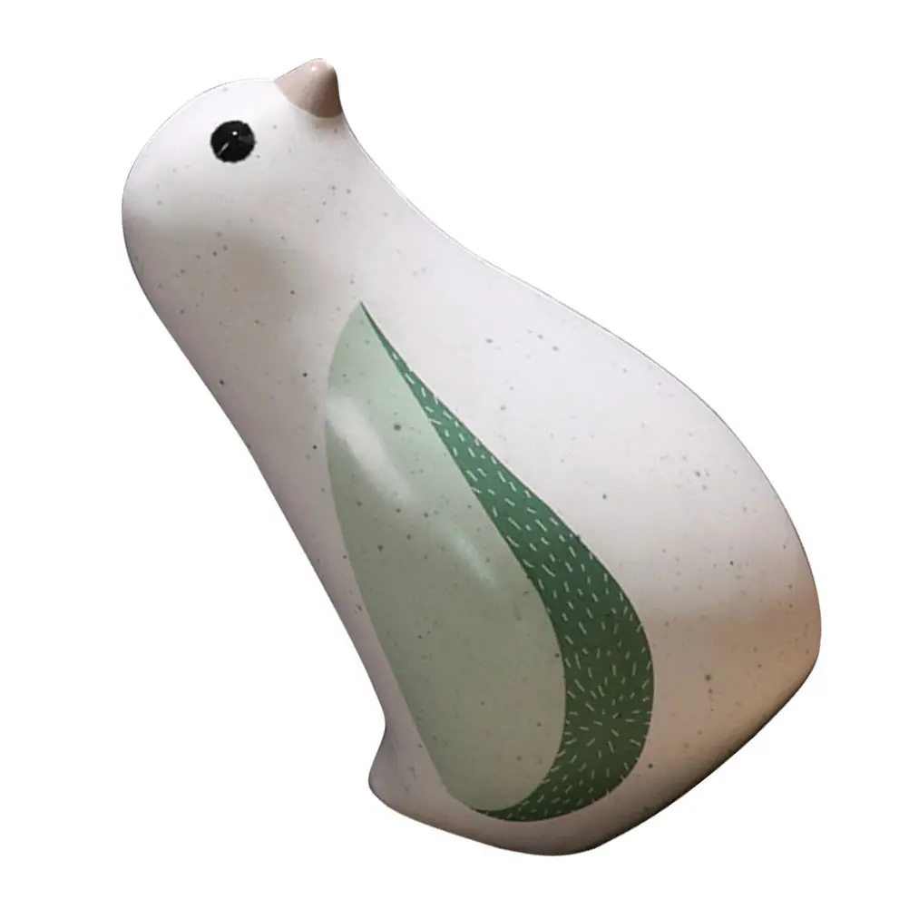 Нордическая керамическая фигурка птицы для украшения дома и офиса