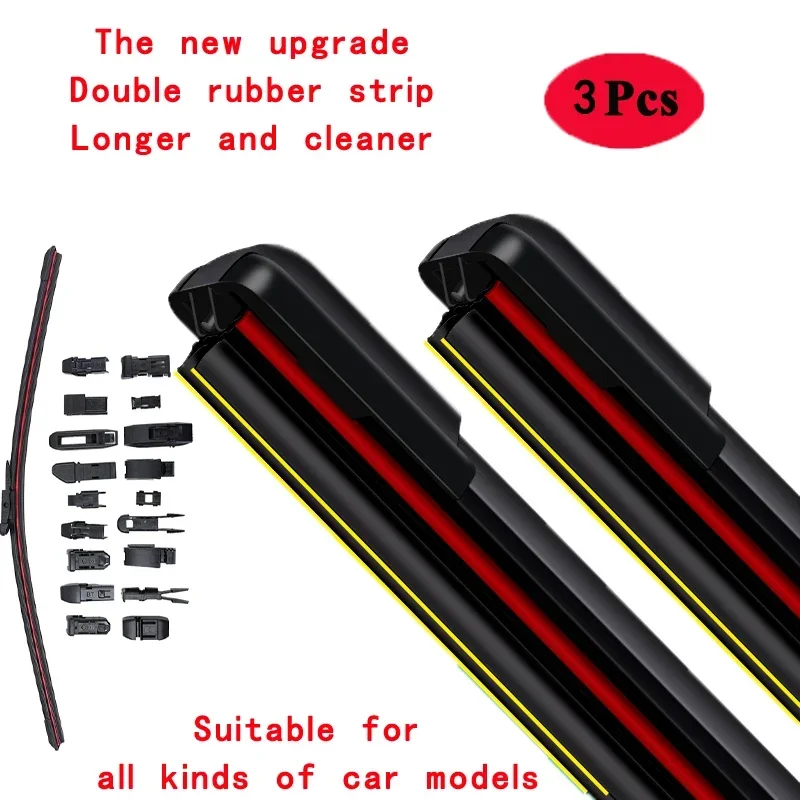 For Toyota FJ Cruiser 2006~2018 GSJ10 Car Wiper Blade Windscreen Windshield Wipers Car Accessories 2007 2010 2012 2015 2016 2017