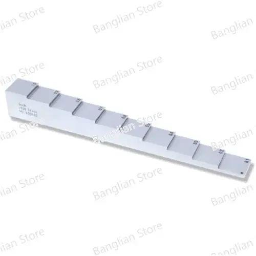 10 Step Ultrasonic Calibration Block Step Wedge 1018 Steel   2.5mm-25mm