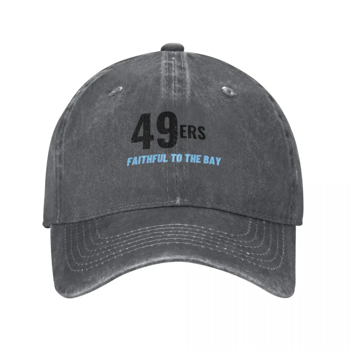 

49ers . Faithful to the bay Baseball Cap Snap Back Hat Sunhat Hat Luxury Brand Visor Men Women's