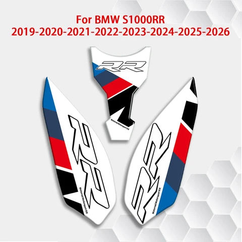 Защитная 3D-наклейка из геля для топливного бака BMW S1000RR S 1000 RR 2019-2026
