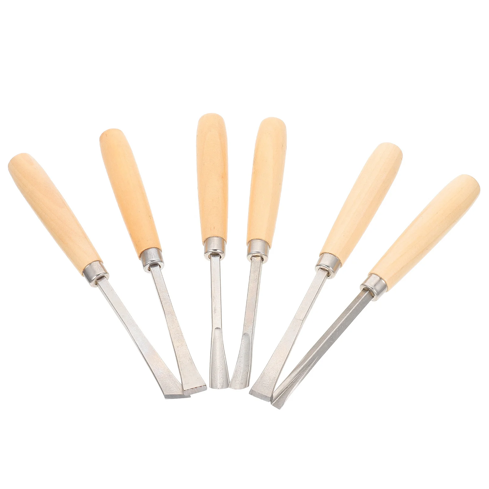 

6Pcs Woodworking Carving Tools Set Durable Ergonomic Handle Hand Carving Knives Precision Kit Metal Engraving Tools