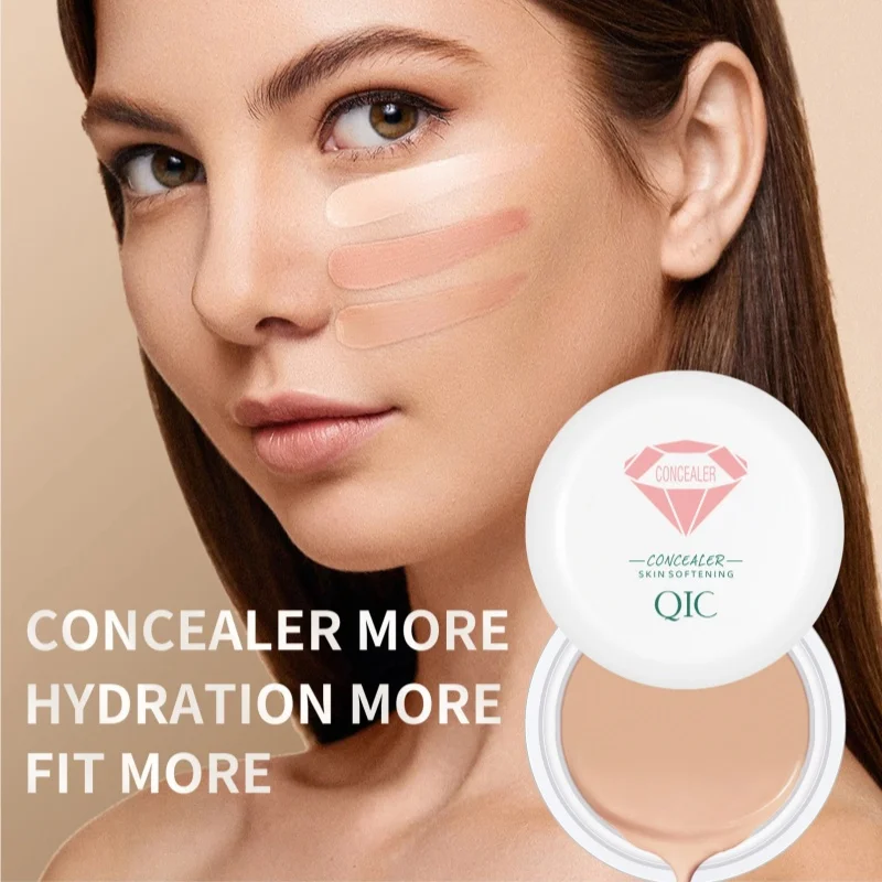 Concealer met hoge dekking Anti-donkere cirkel Sproet Langdurige waterdichte foundation BB-crème voor gezichtsmake-up Basiscosmetica