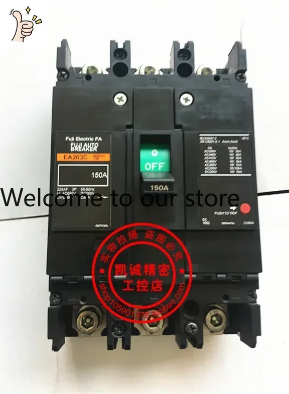 2026.4 Original Fujifilm Circuit Breaker Air Switch EA203C 3P 150A Genuine EA203C In Stock