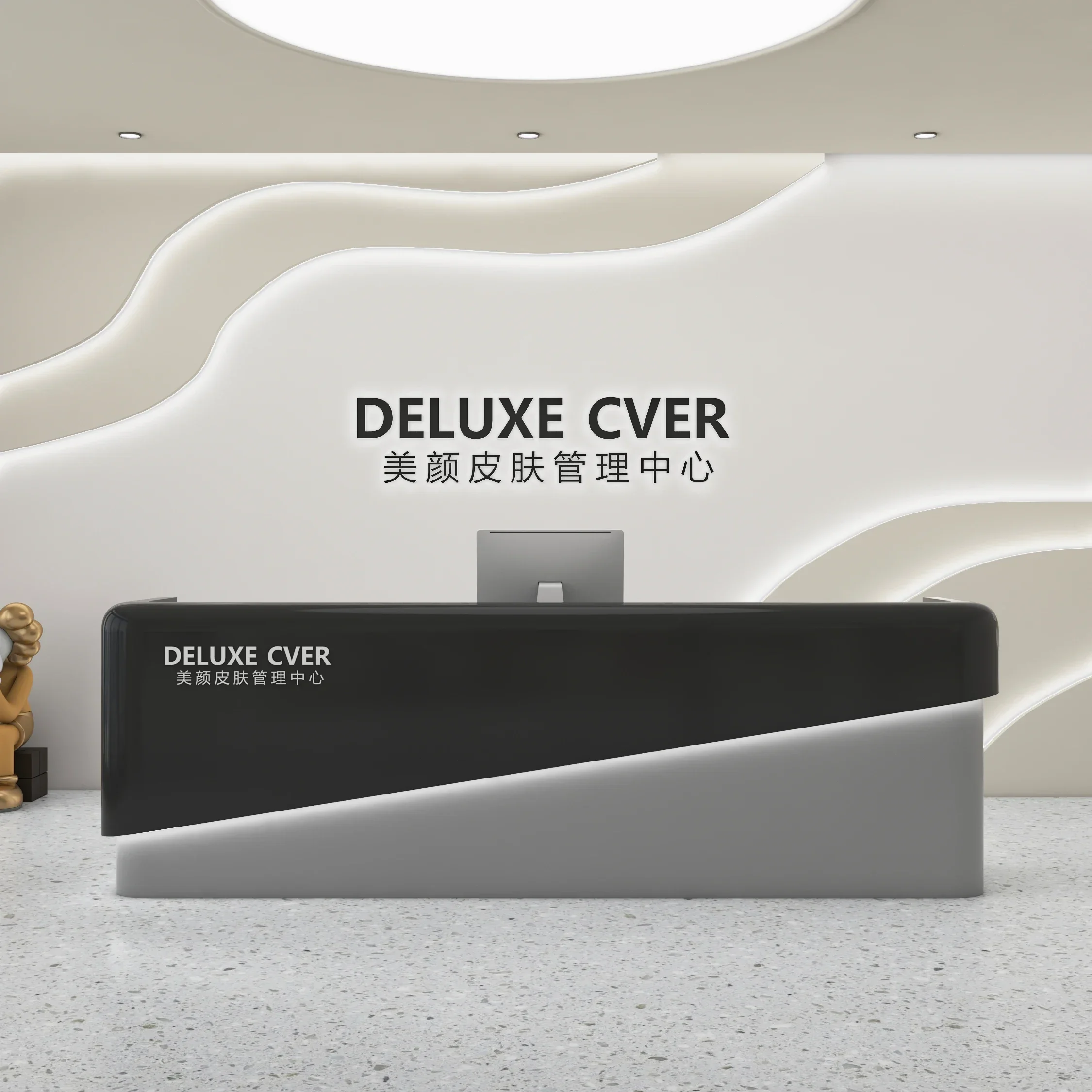 

TTSimple Современный салон красоты Касса Клиника Руководство по обслуживанию Стол Бар Стойка регистрации компании Стойка регистрации