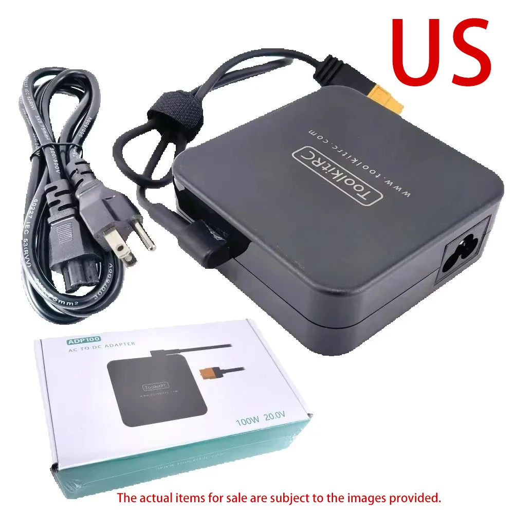 ADP100 100W 20V Power Supply With XT60 Output Adapter For M6D M6 M7 M6DAC ISDT Q8 Q6 GT Power Hota HTRC SkyRC Charger image 2