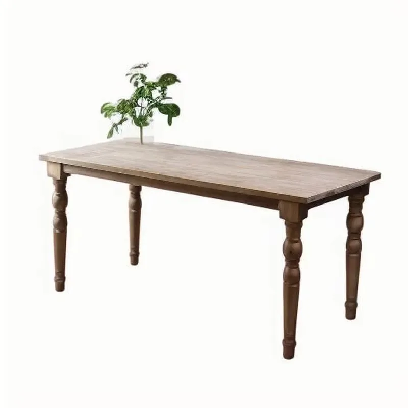 European Style Dining Table Household Rectangular Country American Dining Tables Coffee Living Room Dinig Table Home Furniture