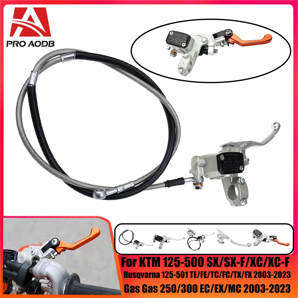 

7/8" 22mm Motorcycle Handles Front Brake Pump Master Cylinder For Husqvarna TE FE TC FC TX FX For KTM EXC EXCF XC XCF SX SXF XCW