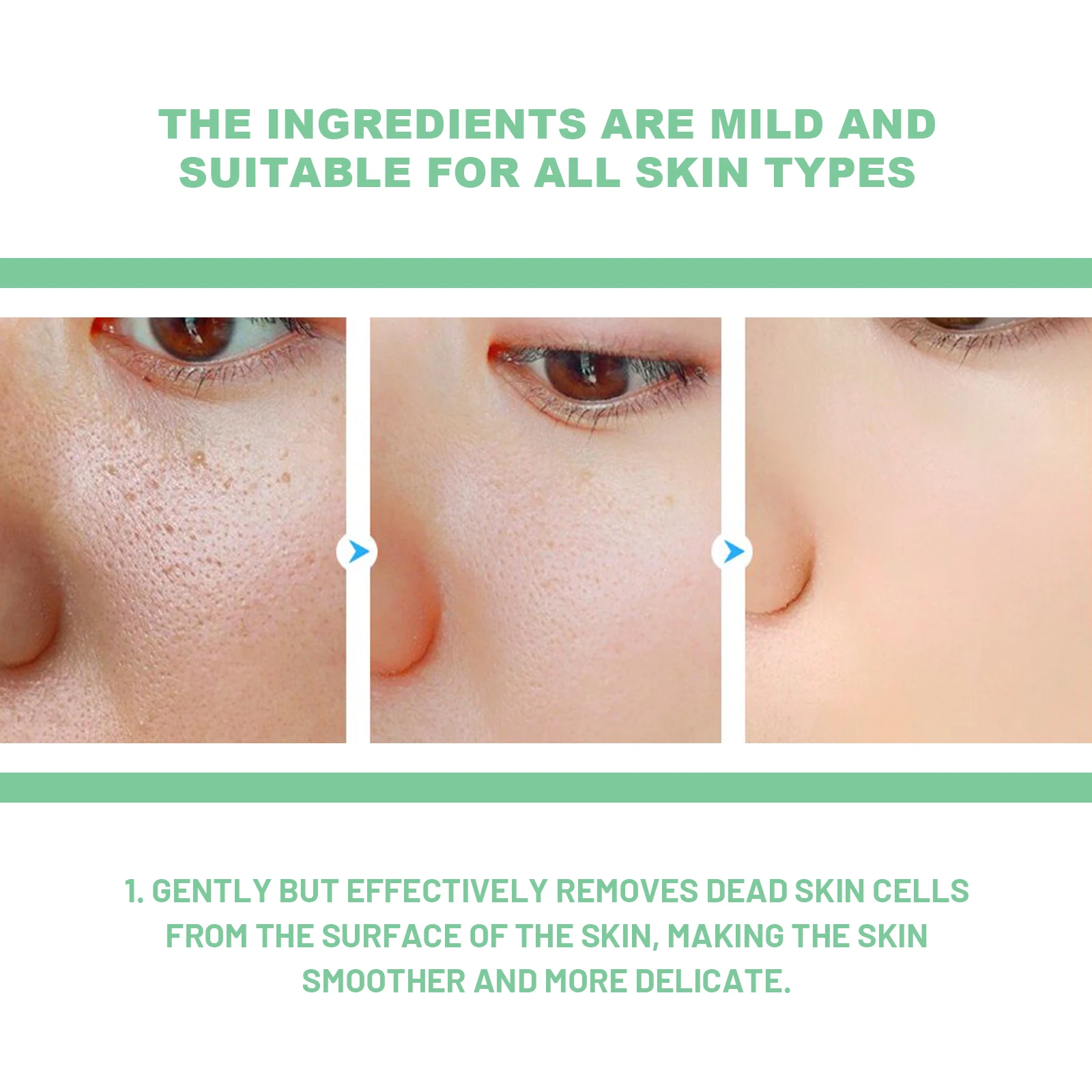 100g Exfoliating Peeling Gel For Face, Facial Scrub Brightening Moisturizing Nourishing Repair Scrubs Face Cream Beauty Care