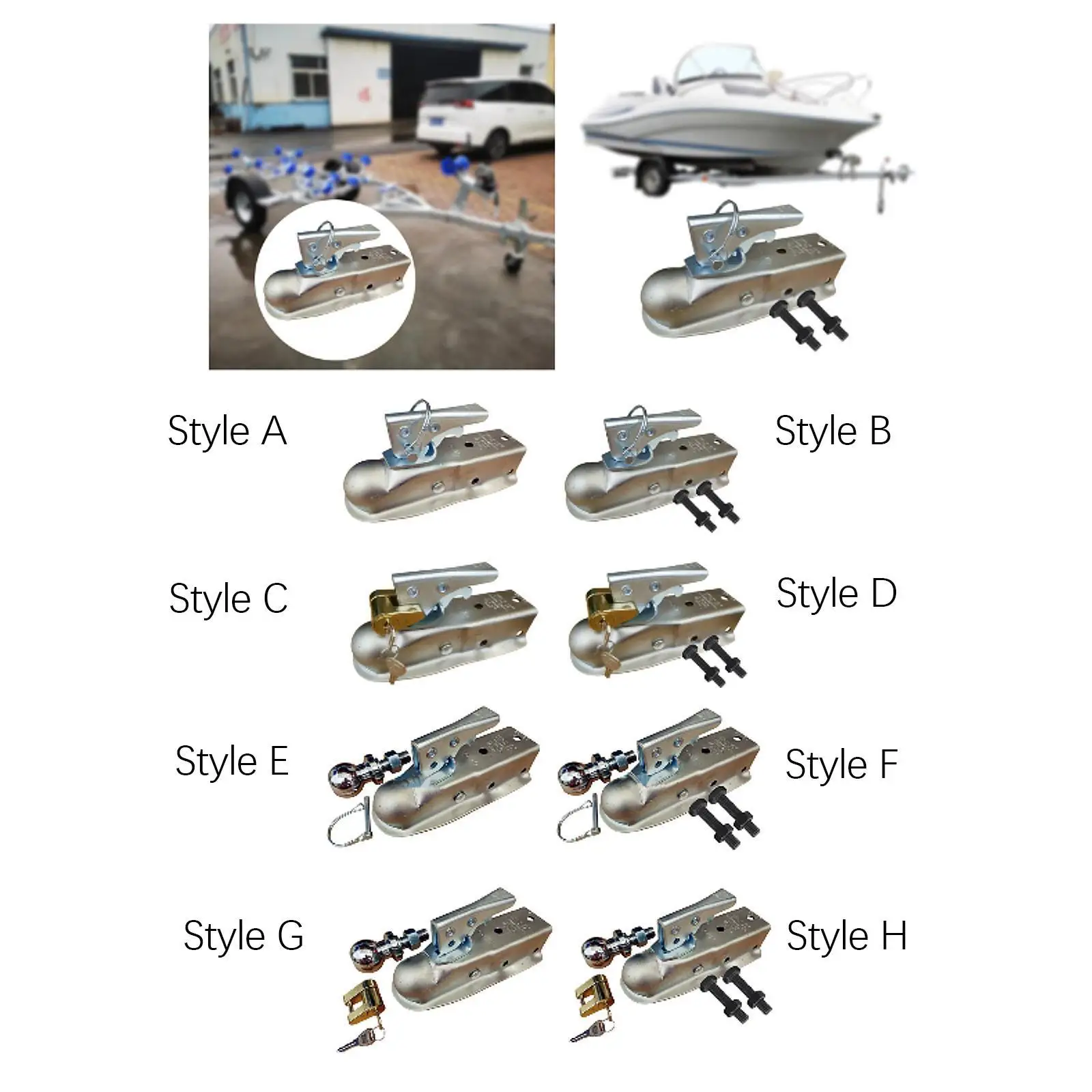 

1-7/8" Ball Trailer Coupling Cap Accessories for Caravans Spare Parts