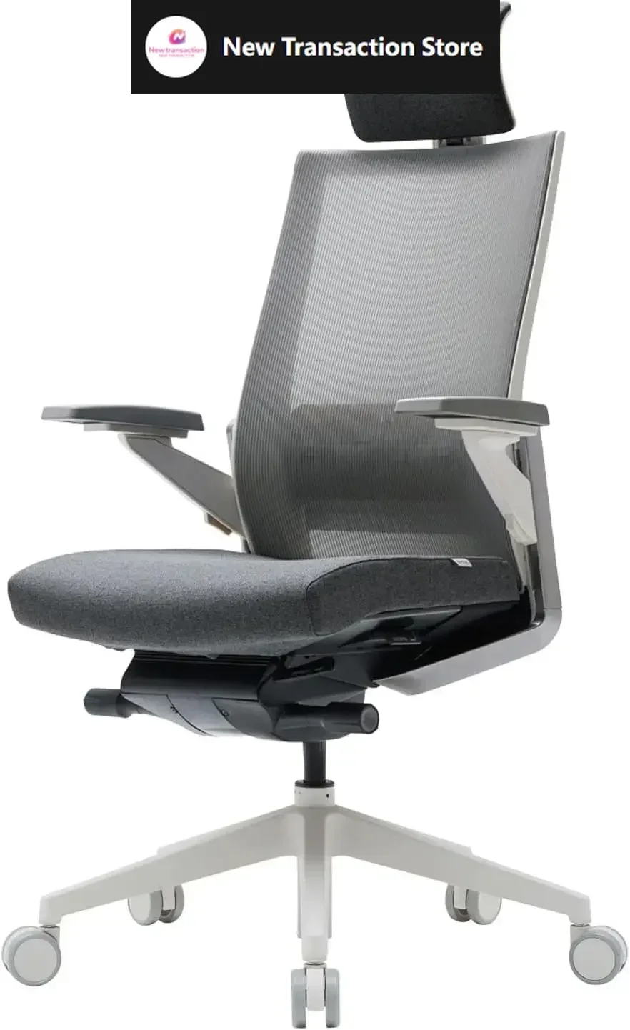 

T80 Premium Ergonomic Office Chair : Extreme Comfort Home Office Desk Chair, Adjustable Headrest, Lumbar Support, 3D Armrests