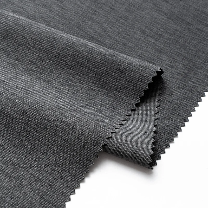 Thickend Anti-wrinkle Suit Fabric By The Meter for Coats Down Jacket Fashion Set Diy Sewing Cloth Micro Stretch White Black Gray