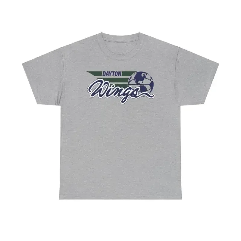 Dayton Wings Ohio World Basketball League 1991 1992 T shirt