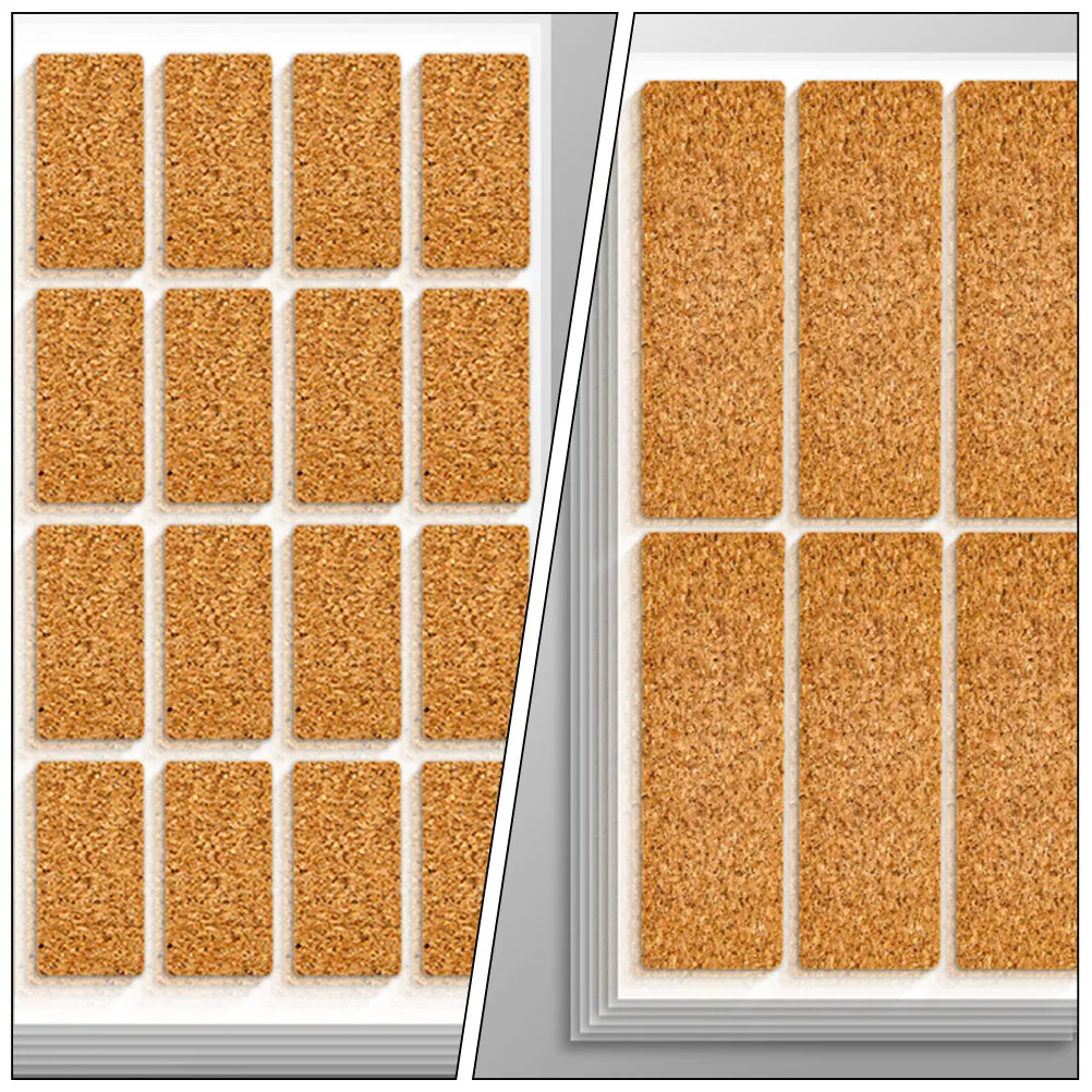 

24 Sheets Blank Cork Labels Water Resistant Oil Proof Surface Non Fade Ink for Refrigerator Freezer Pantry Kitchen