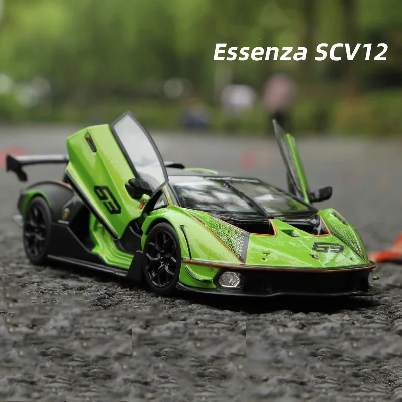 

1:24 Essenza SCV12 Supercar Alloy Car Diecasts & Toy Vehicles Car Model Miniature Scale Model Car Toy