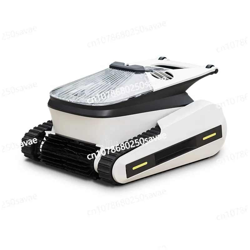 

Автоматический робот-пылесос для бассейнов с беспроводным управлением, способный очищать стены