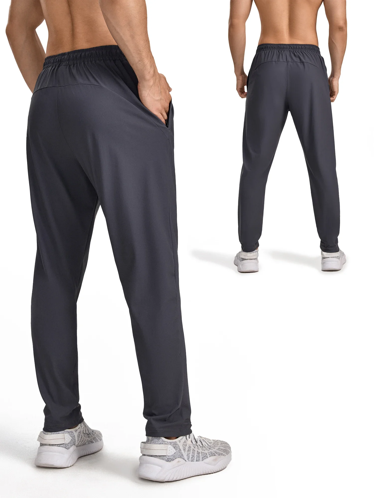 

Men's casual tight-fitting trousers, professional marathon running trousers, quick-drying breathable fitness training trousers