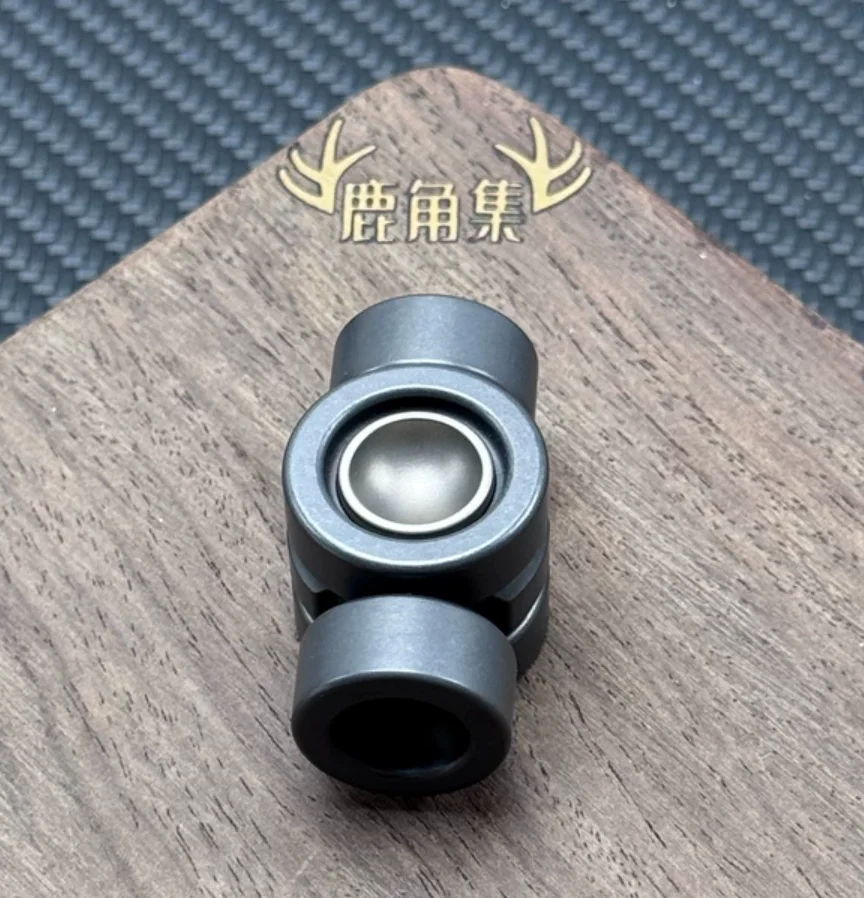 Used EDC Lautie Bit00 Zirconium Stress Relief Toy Pocket Toy Haptic Spinner Fingertip Gyroscope Decompression Toys For Adult