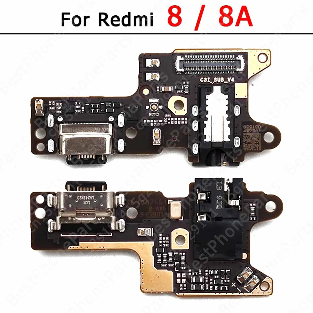 Charge Board For Xiaomi Redmi 10 9 9A 9C 9T 8 8A 7 7A 6 6A 5 Plus 5A 4X S2 Pro Charging Port Usb Connector Plate Parts