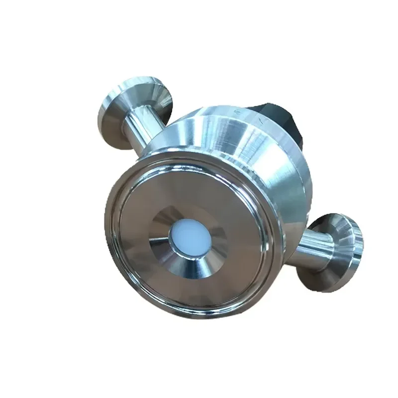 Advanced Sanitary Aseptic Stainless Steel Sampling Valve Manual Power Diaphragm Water Media Sampler