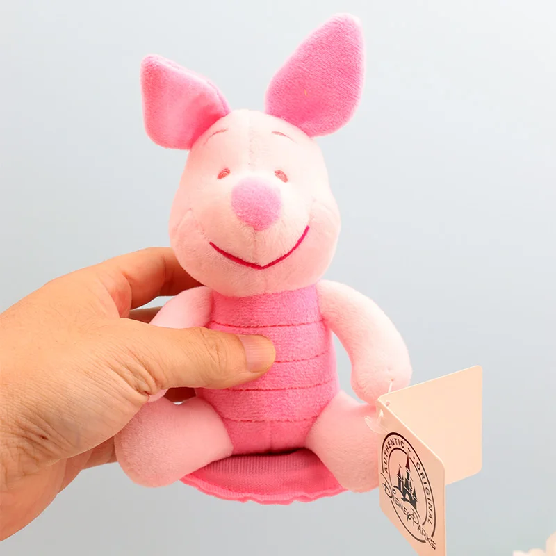 12 سنتيمتر أنيمي ويني ذا بوه الأسرة ديزني محشوة اللعب Kawaii خنزير صغير Eeyore دمية مضحك هدايا لصديقة أشياء لطيف للفتيات #4