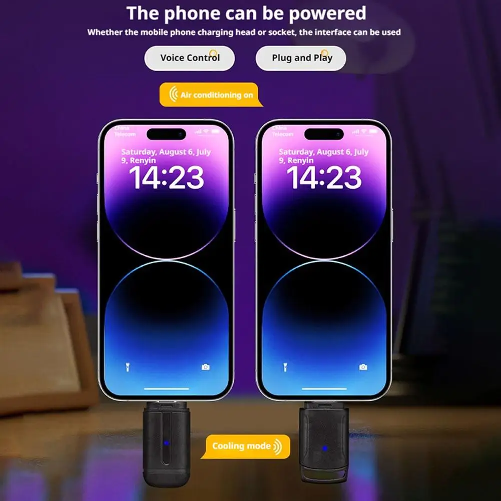 محول وحدة تحكم عن بعد صغيرة تعمل بالأشعة تحت الحمراء للهواتف الذكية التي تعمل بنظام Android، تحكم عالمي صغير بالأشعة تحت الحمراء الكل في مكيف هواء واحد