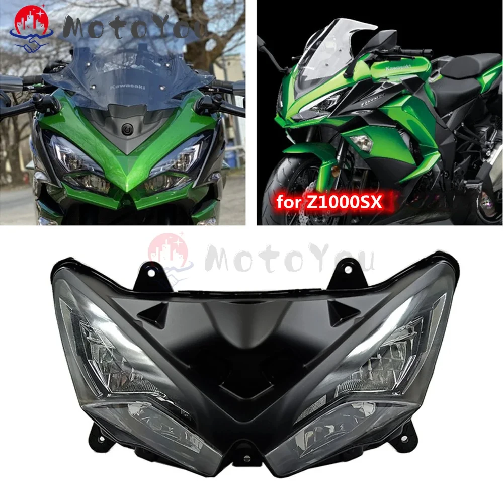 17-20 Z1000SX Motorcycle LED Headlight For Kawasaki Z 1000SX Z1000 SX 2017 2018 2019 2020 Front Light Headlamp Assembly