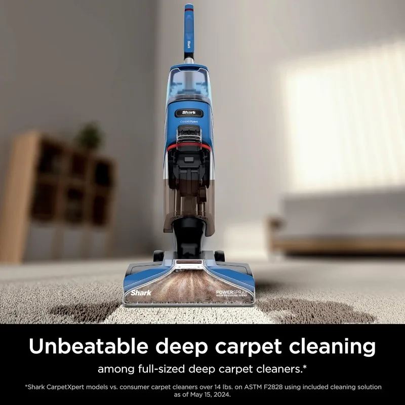 Shark CarpetXpert, Upright Carpet & Area Rug Cleaner for Pets, Deep Carpet Cleaning & Dirt & Grime Removal, Carpet Shampooer,