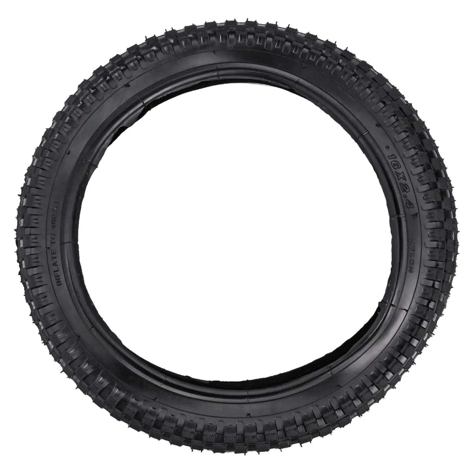 Inner Tire Out Tyre 16 X1 75 2 4 Puncture resistant 16 Inch Rubber Easy To Install For Riders For 16 Inch MTB Bikes