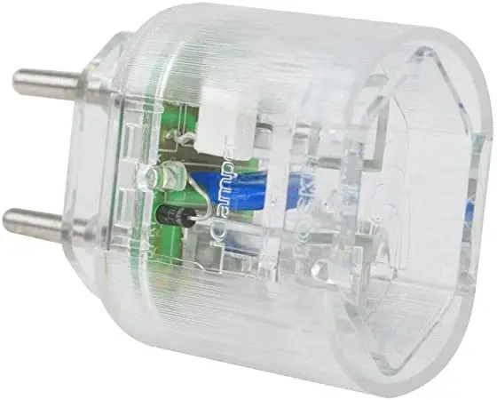 البرق و عرام حامي صدفي Iclamper جيب 2 دبوس 10A المحمولة شفافة #1