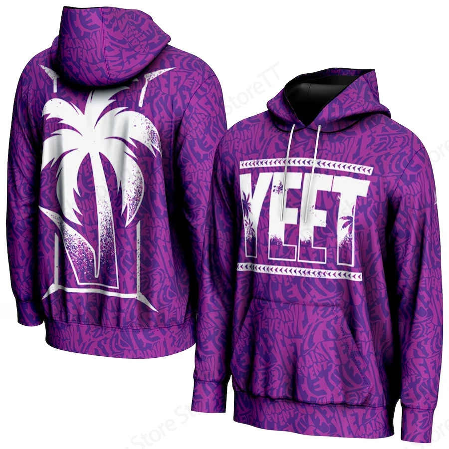 Worstelen Jey Uso Yeet 3d Print Hoodie Mannen Vrouwen Mode Oversized Hoodie Sweatshirt Vrouwen Zweet Mannen Kleding Sportwear Trainingspak