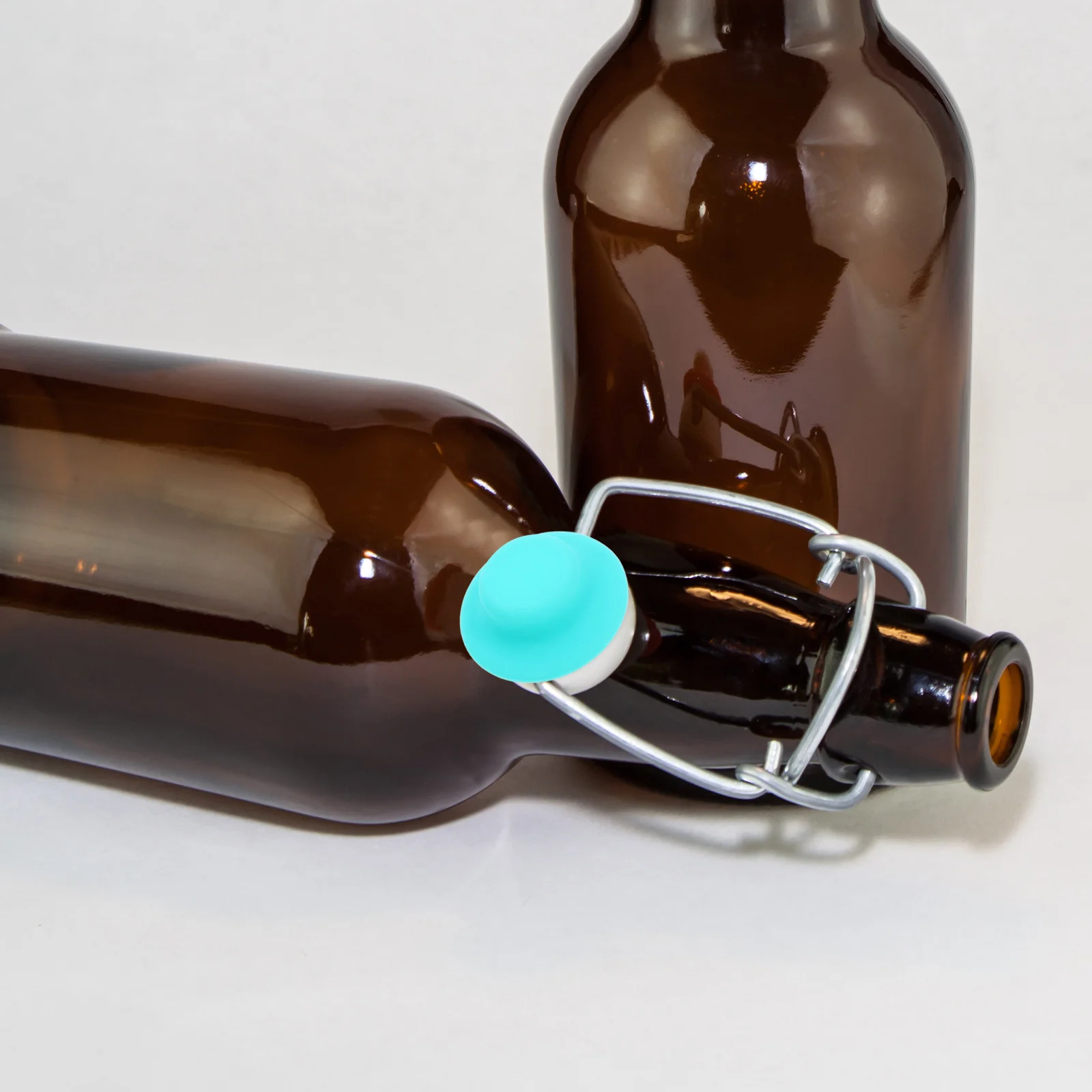 

24pcs Silicone Beer Soda Replace Swing Cap Glass Beer Bottle Gasket Replacement Seals Replacement Kitchenware Water Tool