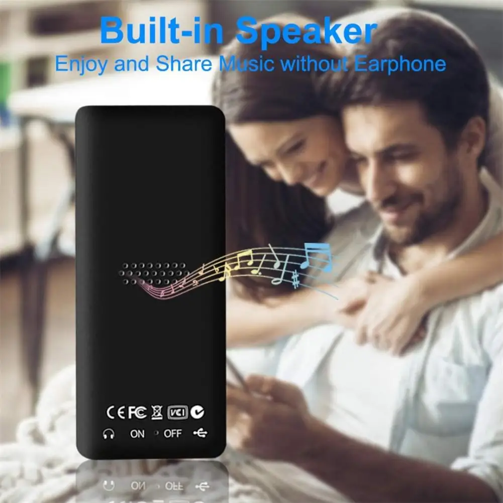 Mini Mp3ผู้เล่น Multi-Functional เครื่องเล่นเพลง E-Book บันทึกหน่วยความจำอิเล็กทรอนิกส์การ์ด1.8นิ้ว TFT FM สเตอริโอวิทยุ