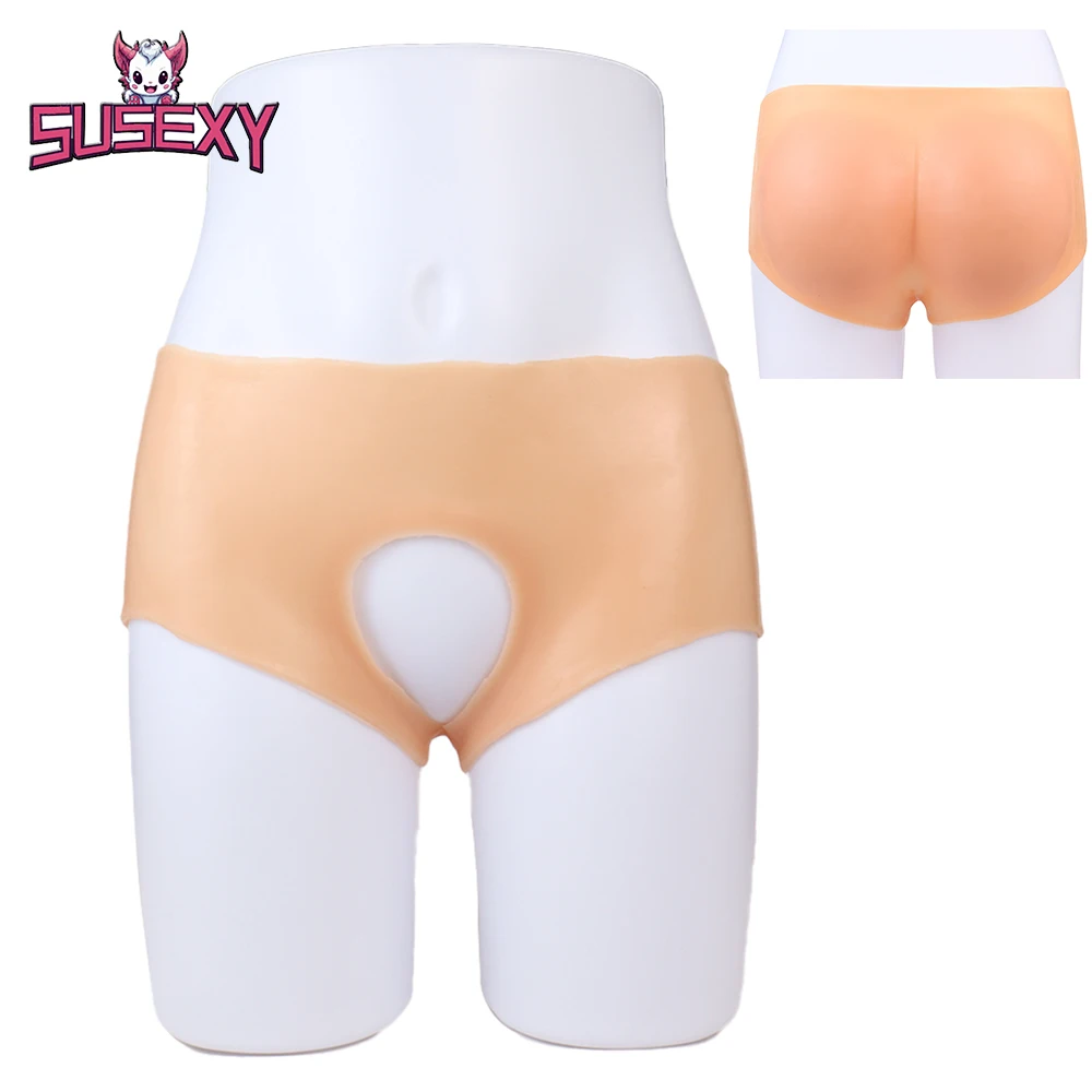 

SUSEXY Skin Liquid Silicone Buttocks Pads Big Hips Panties For Women Man Butt Enhancement Artificial High Elasticity Underwear