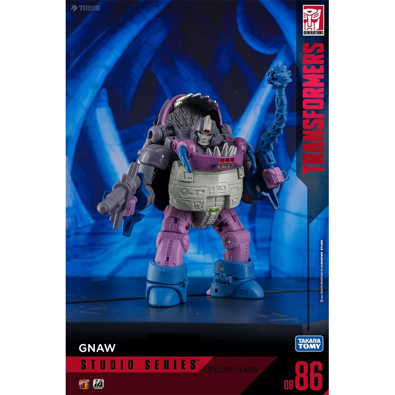 Hasbro Transformers Studio Series SS86 08 Gnaw 13Cm Deluxe Class Anime Original Action Figure Model Toy Birthday Gift Collection