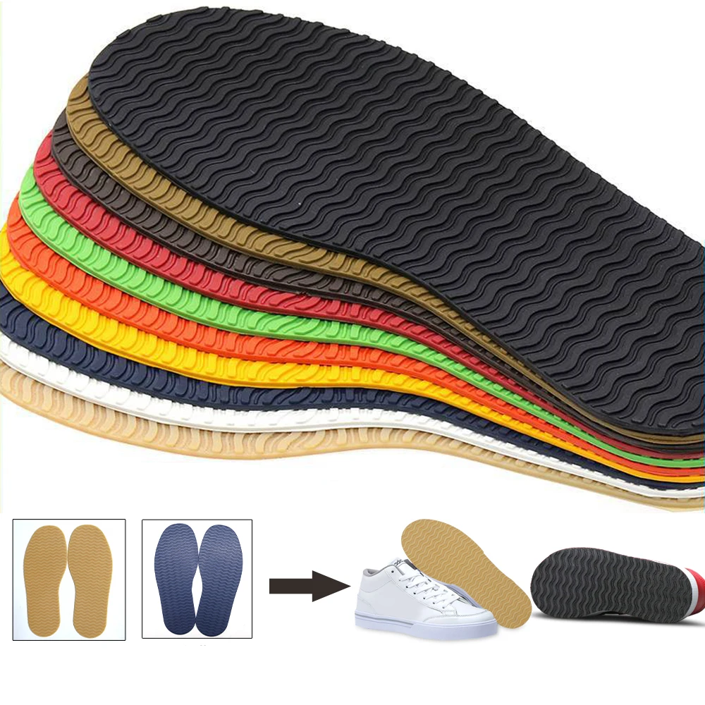 

Rubber Soles for Making Shoes Outsole Replacement Shoe Sole Repair Patch Non-Slip Wear-resistant Full Sole Protector Sneakers