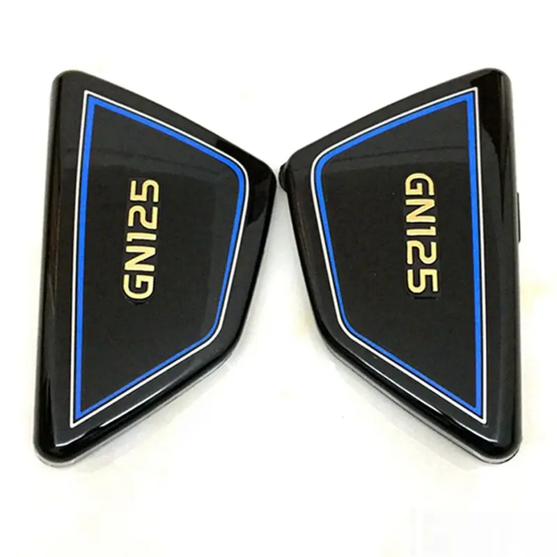 A03Z-2X Black Motorcycle Battery Side Cover Frame Side Covers Panels For GN125 GN 125
