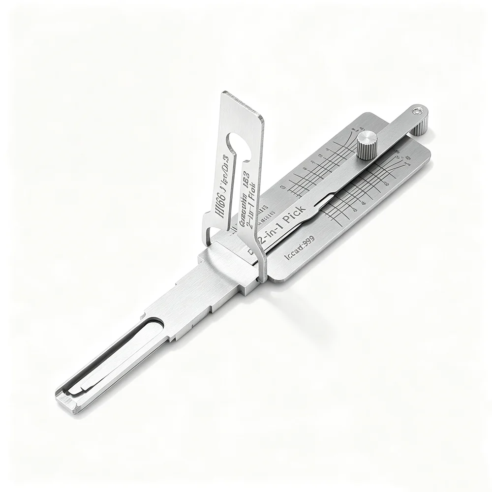 LISHI HU66 2-in-1 Pick-Decoder Schlüsselleser Schlosserwerkzeug für Nissan Infiniti Zündung & Autotürschloss Auto-Entsperr- und Reparaturwerkzeug – Detail 2