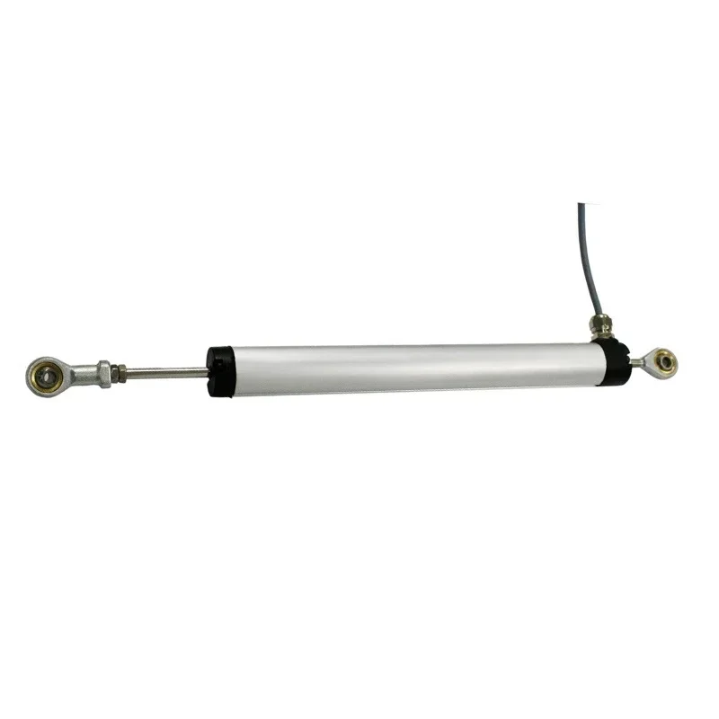 KPM18 Linear Position Sensor 50mm 75mm 100mm 125mm 150mm 200mm Rod End Joints Linear Potentiometer Transducer 0.01mm