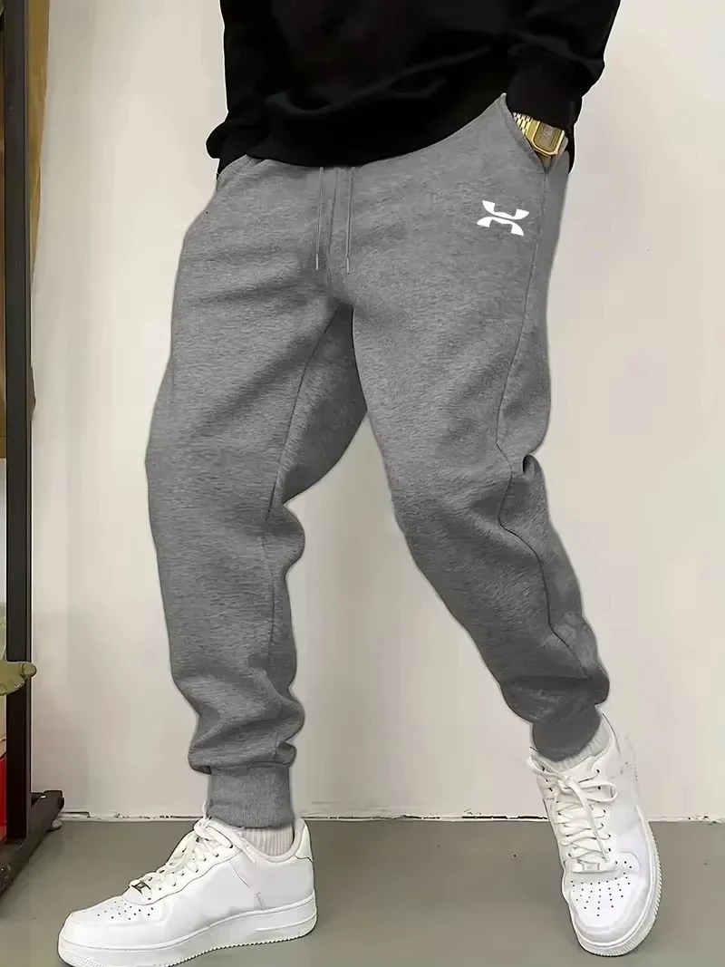2026 Herbst/Winter Neue Herren-Sporthosen, Outdoor-Jogginghosen mit Verdickung, Modische Freizeithosen für Damen und Herren – Detail 4