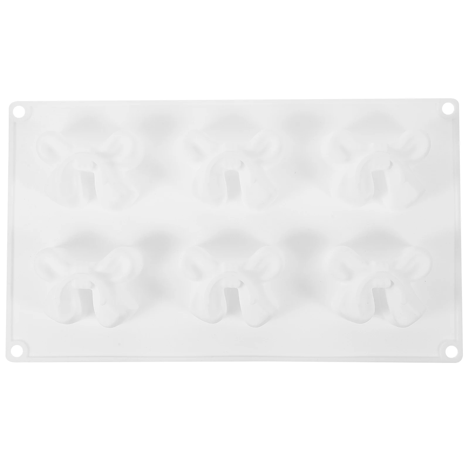

Silicone Baking Molds Cookie Mold Bowknot Shaped Easy Demould Chocolate Candy Fondant DIY Molds Biscuit Soap Moulds