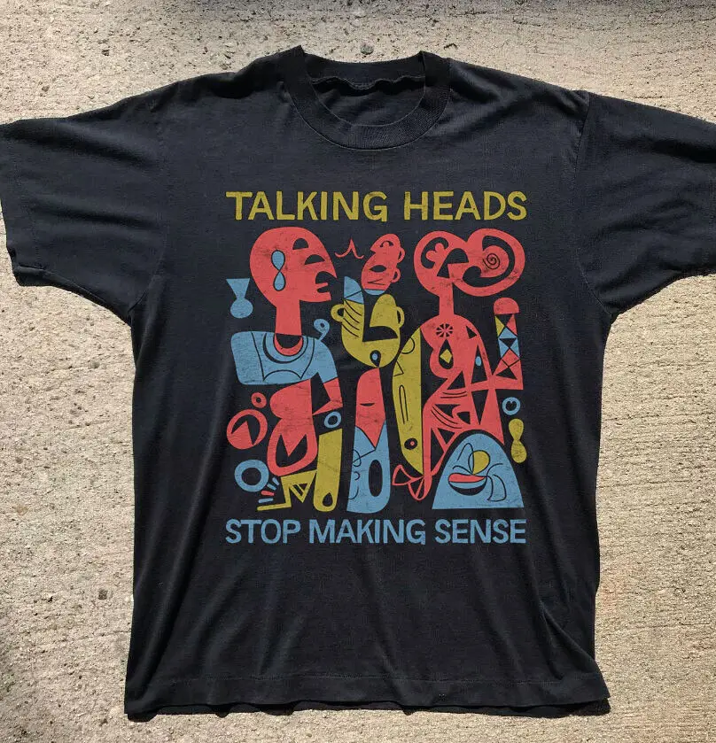 Talking Heads Stop Making Sense Cotton Black Unisex T-shirt S-5XL VN1970