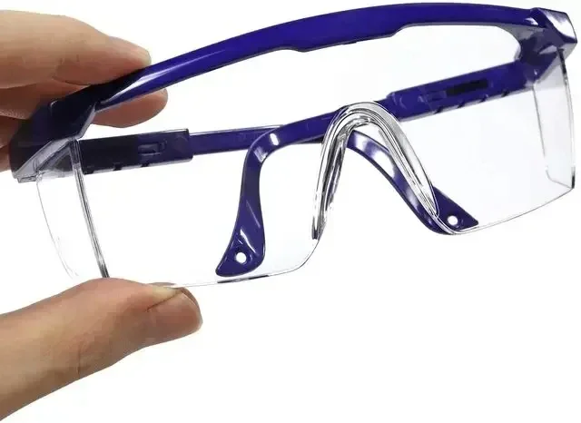 Tortoise Shell Frame Safety Goggles Dustproof Anti-Wind Clear HD Lens Protective Glasses for Cycling Face Guard