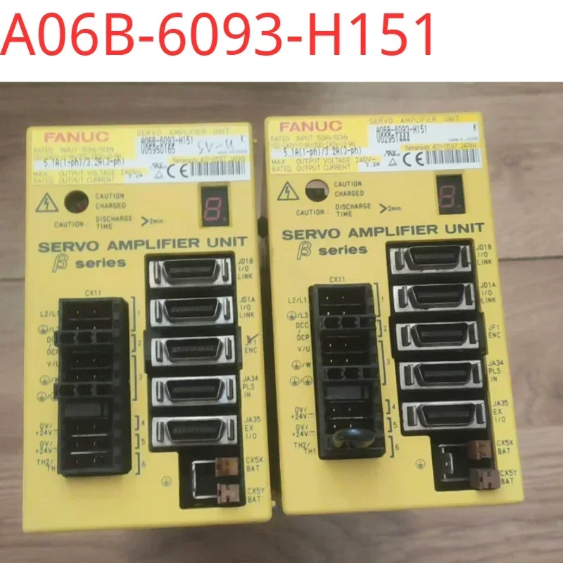 

A06B-6093-H151 Б/у, проверенный, исправный сервопривод в хорошем состоянии.