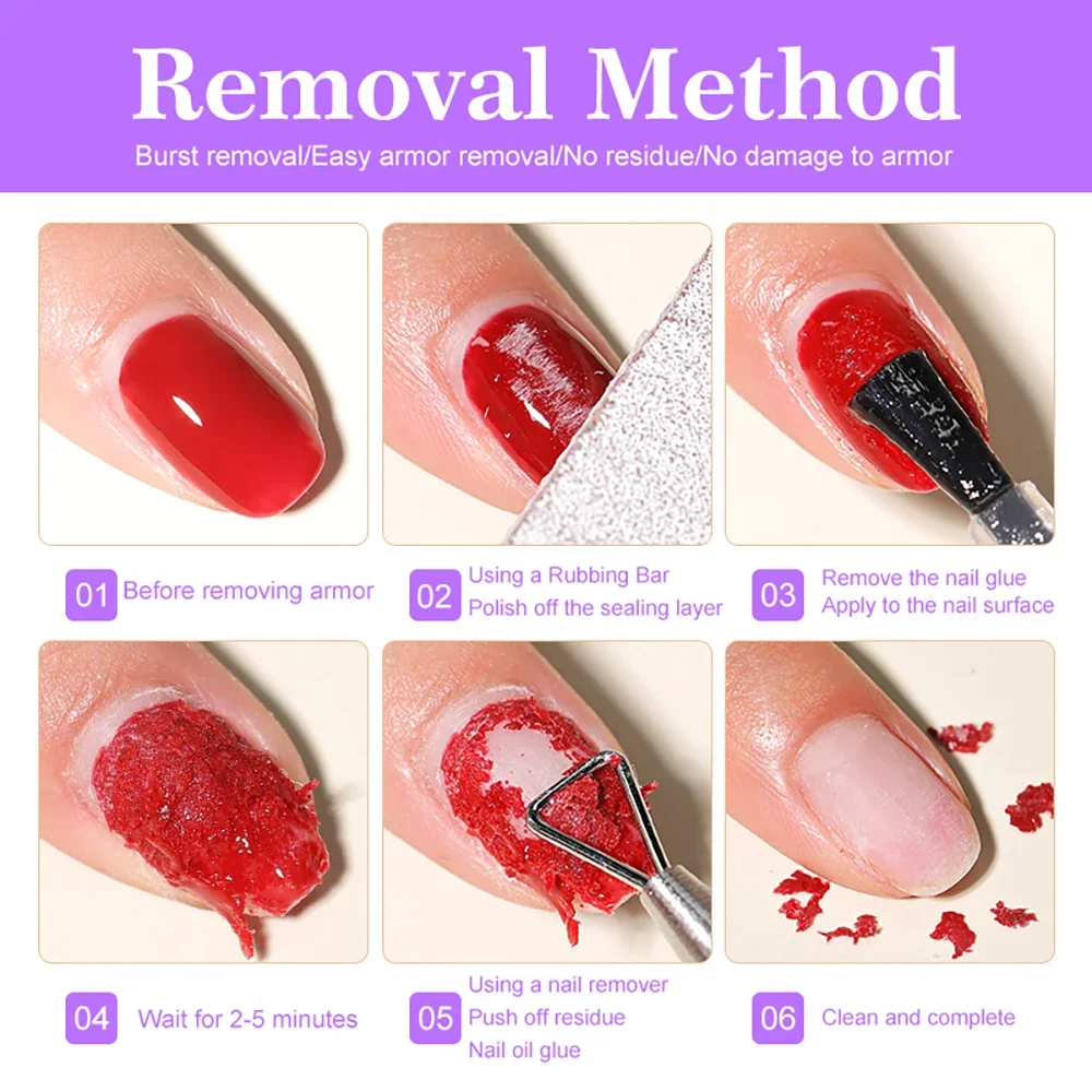 MOSKANY-esmalte de uñas en Gel mágico, 15ml, para remojar, esmalte de Gel UV, eliminación rápida, barniz semipermanente, pegamento cancelado