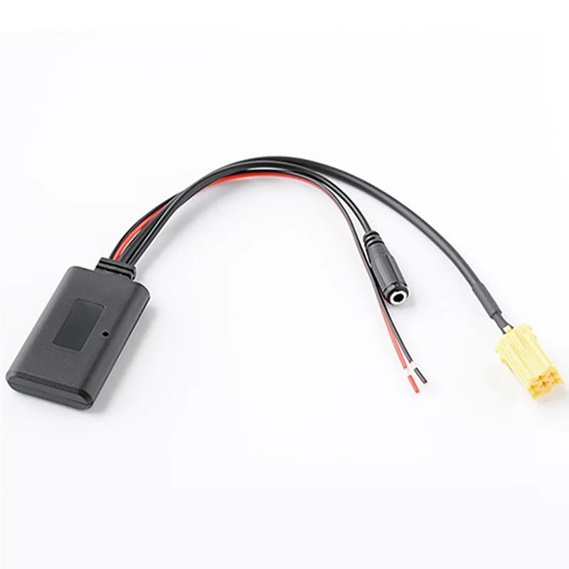 Car Radio 6Pin Mini ISO AUX IN Replacement 3.5MM Audio Bluetooth Microphone Cable for Fiat Bravo Panda Punto