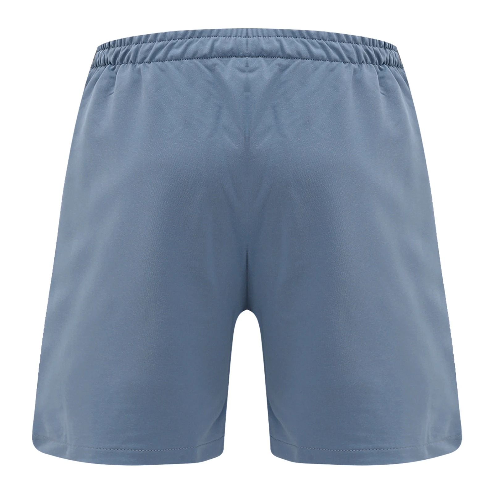 Mens Tear-away Athletic Shorts Sides Pressing Buttons Easy-to-wear Elastic Waistband Boxer Shorts for Nursing Home Patient Use