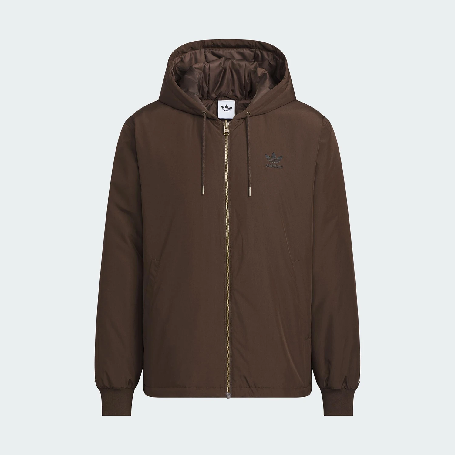 Adidas genuine clover men's hooded 2-in-1 retro cotton jacket KW1240