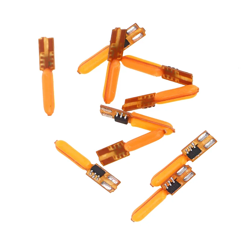 5/10pcs 3V Led Flash Flame Candles Bulb LED Filament 1800K COB Diode Birthday Party Decoration Lighting Accessories